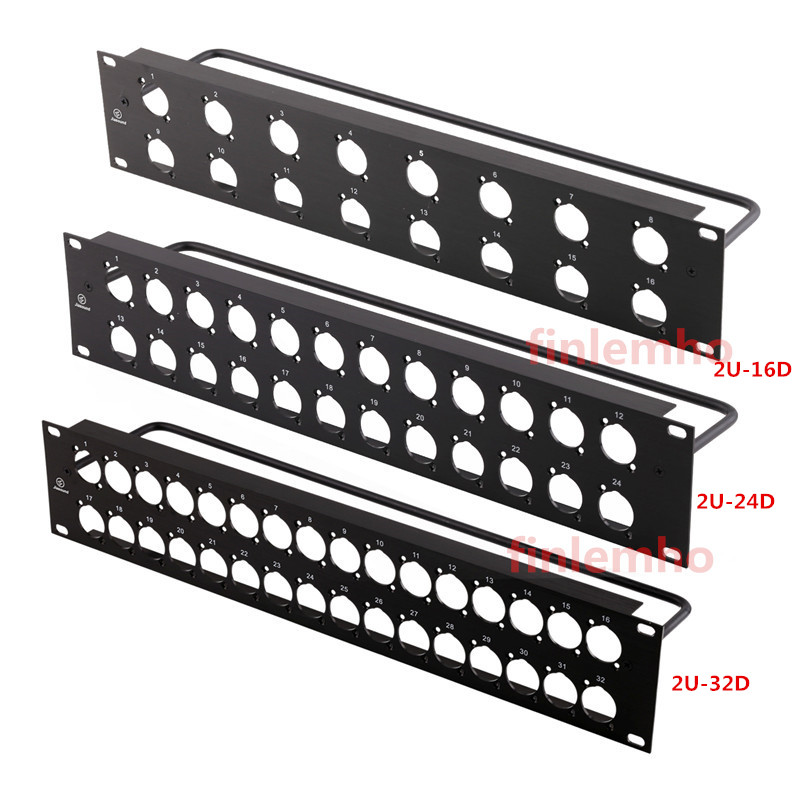 Wall Mount Speaker - 2U Giá Patch Panel 24 Cách