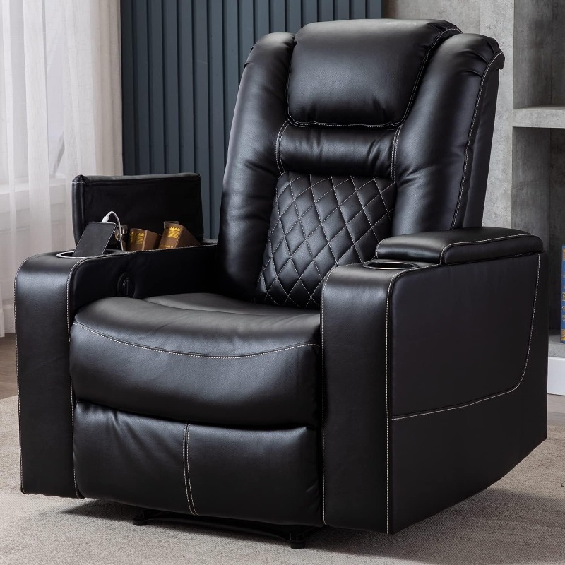 Home Cinema Recliner Chairs - CANMOV Electric Power Recliner Chair with