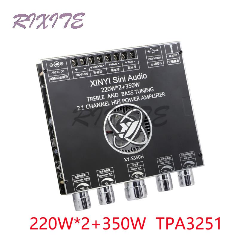 Home Cinema Bluetooth 5.1 - 2*220W + 350W Bluetooth 5.1 TPA3251D2