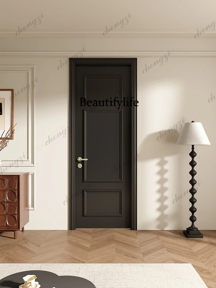 Home Cinema Interiors - Z138 Customized High-Grade Wooden Door Home