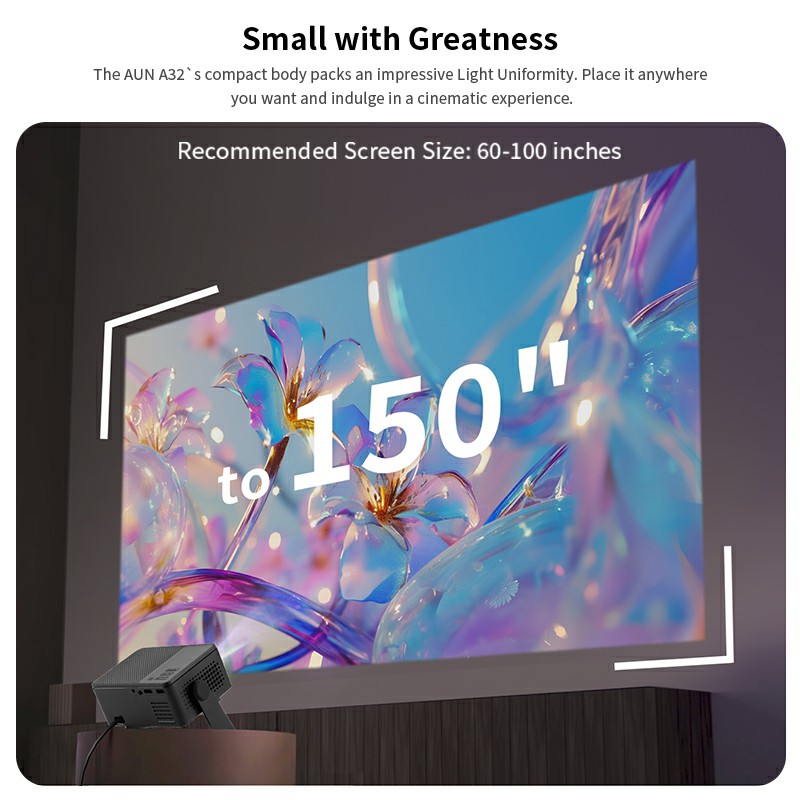 AUN Android Projector A32 Pro  - đánh giá và giá Home Cinema Hdmi