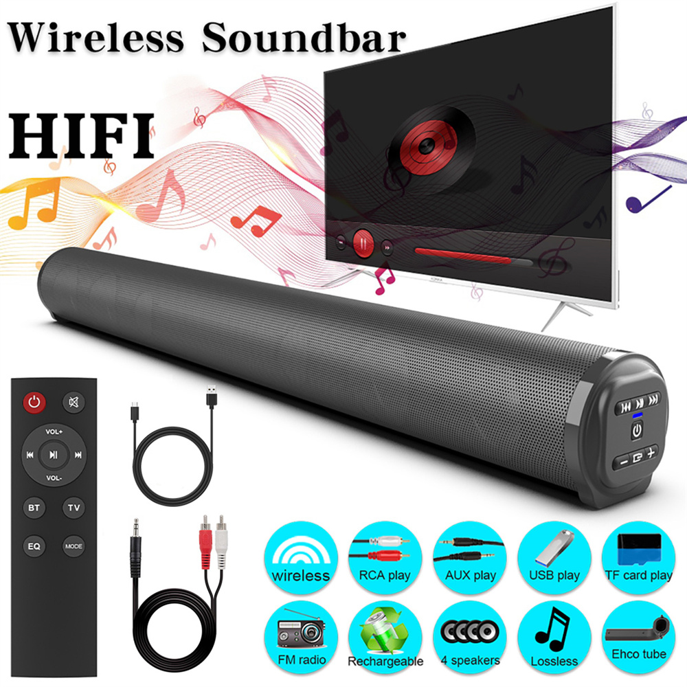 Sound Bar TV Sound System Blue - đánh giá và giá Home Cinema Speaker System