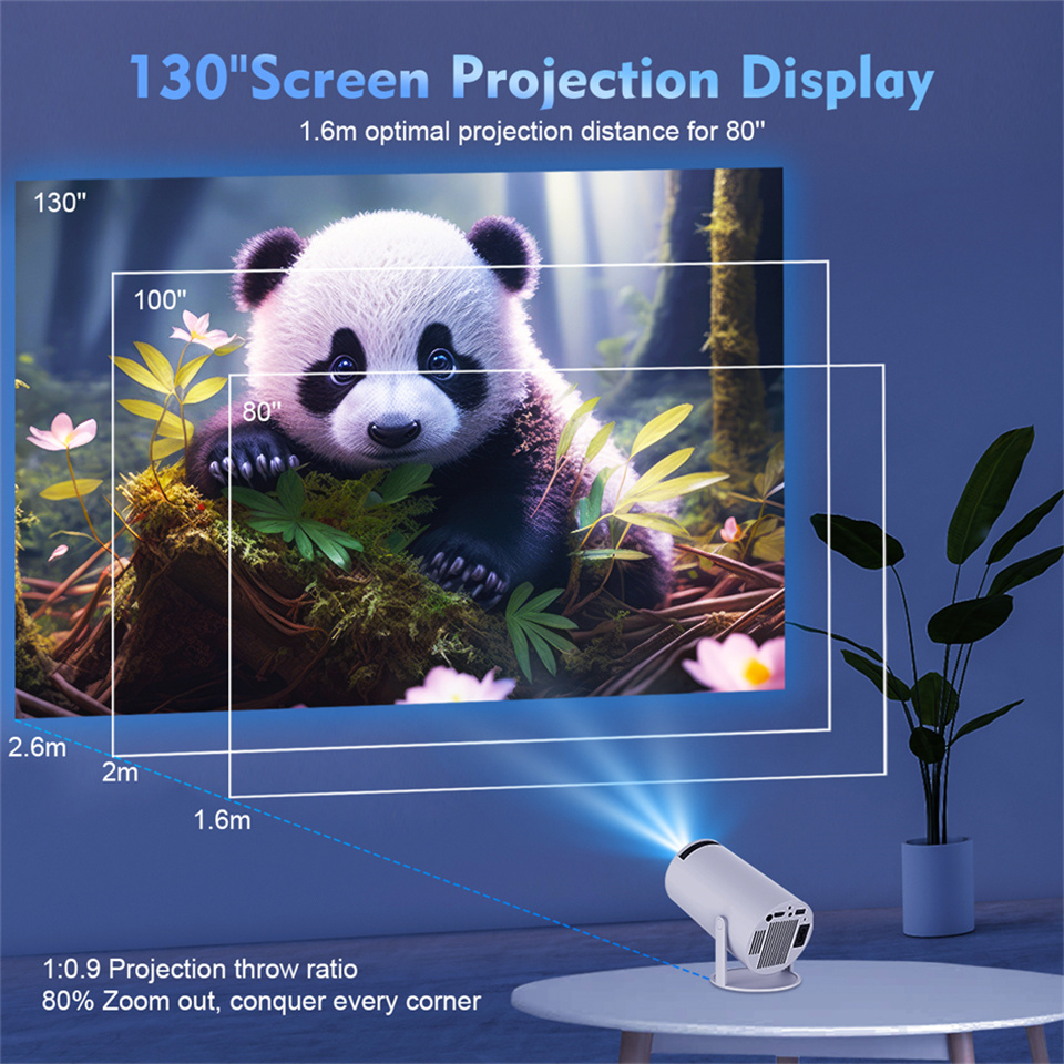 2026 New HY300 Projector 4K An - đánh giá và giá Home Cinema Hdmi