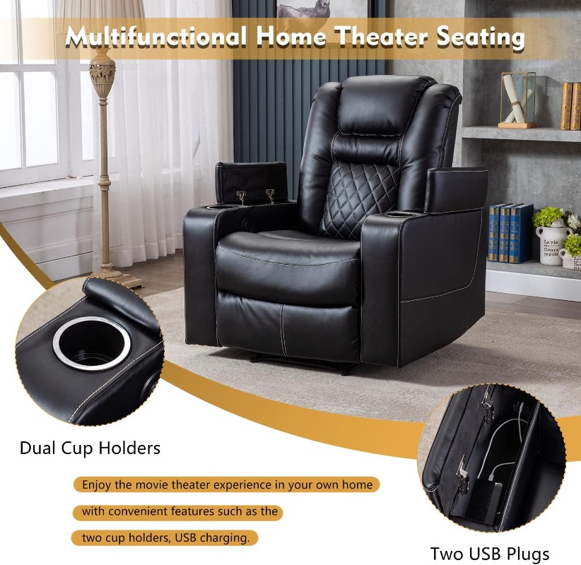CANMOV Electric Power Recliner - đánh giá và giá Home Cinema Recliner Chairs