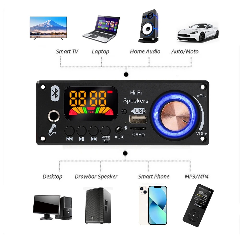 Bluetooth 5.1 MP3 Decoder Boar - đánh giá và giá Home Cinema Bluetooth 5.1