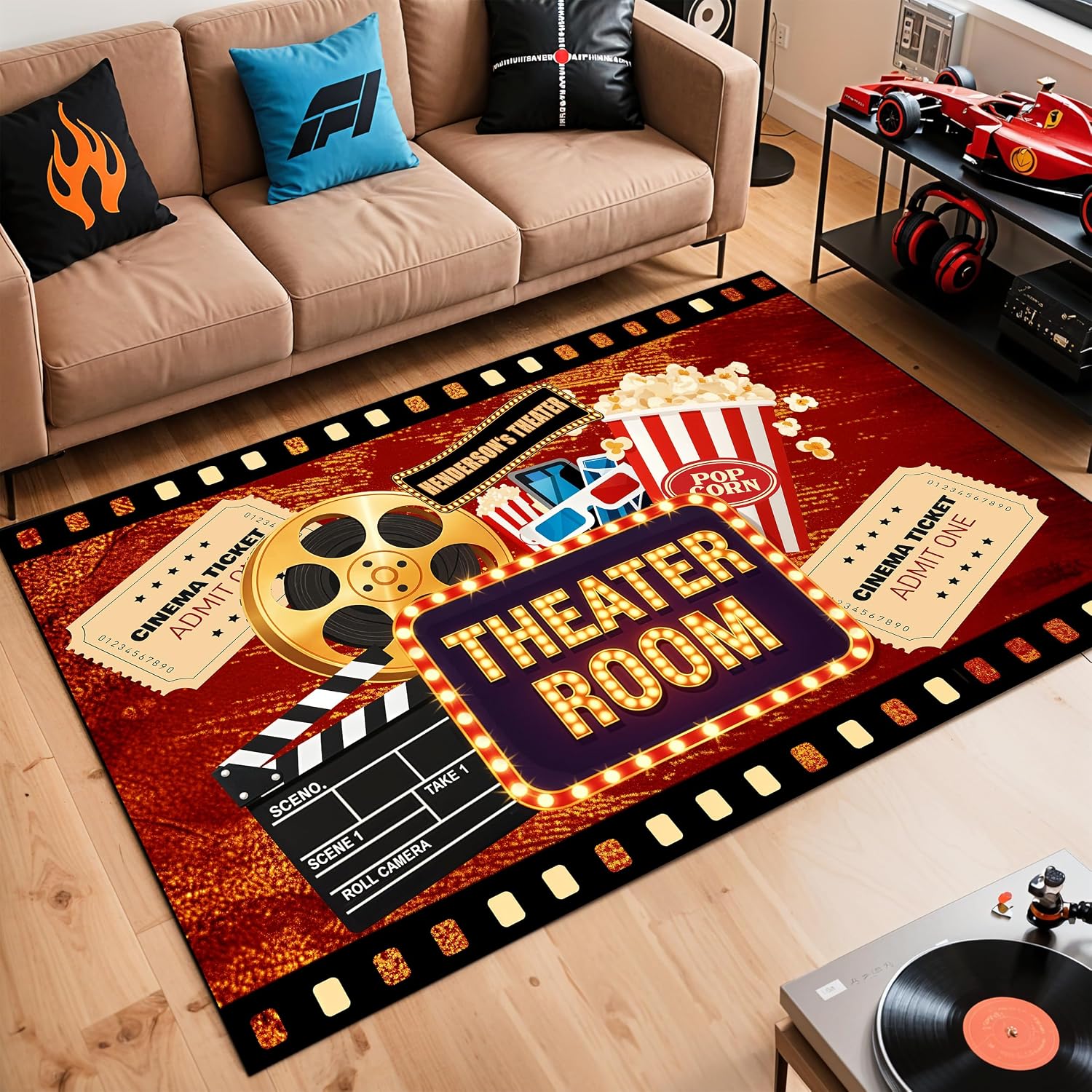Engraved Name Cinema Carpet, S - đánh giá và giá Home Cinema Experience
