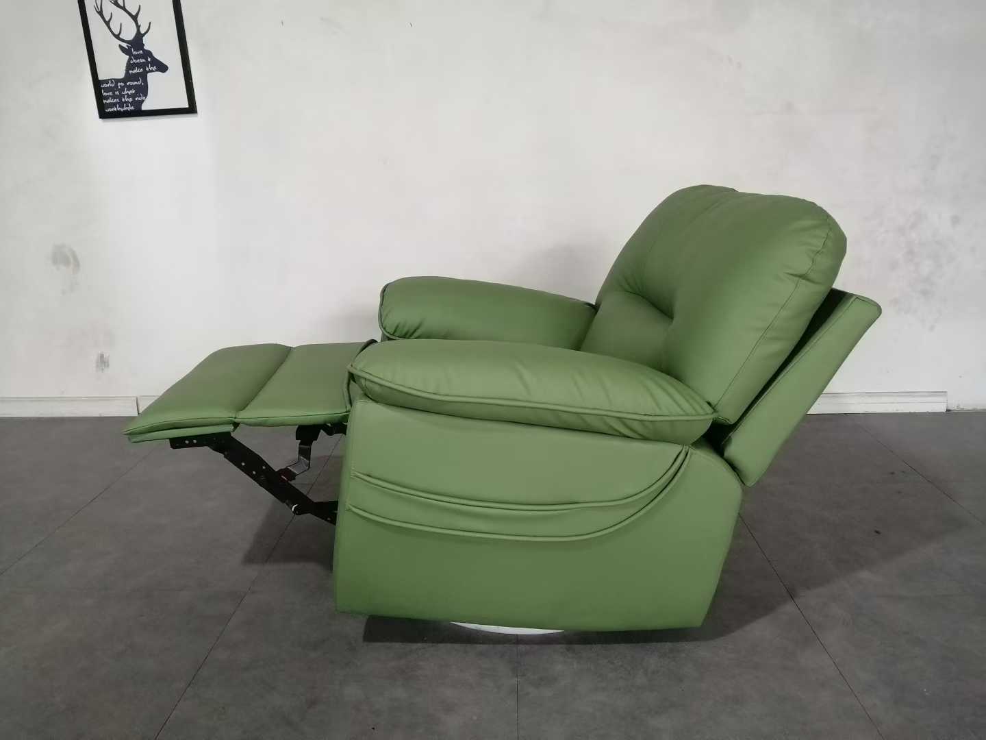 Synthetic Leather Metal Frame  - đánh giá và giá Home Cinema Recliner Chairs