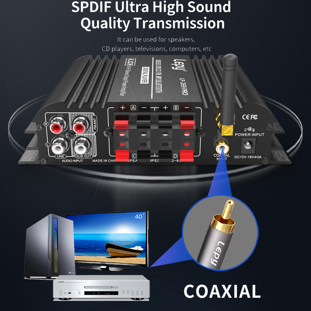 LEPY LP-269PRO 4.1 Channel Amp - đánh giá và giá Home Cinema Speaker System