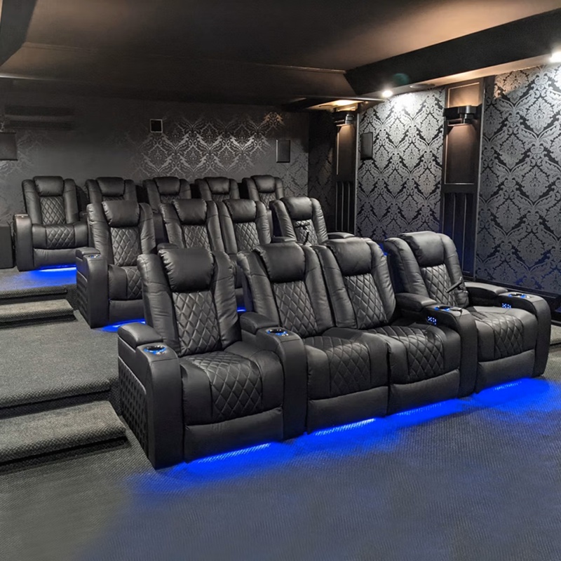 Cinema Sofa Home Theater Recli - đánh giá và giá Home Cinema Recliner Chairs