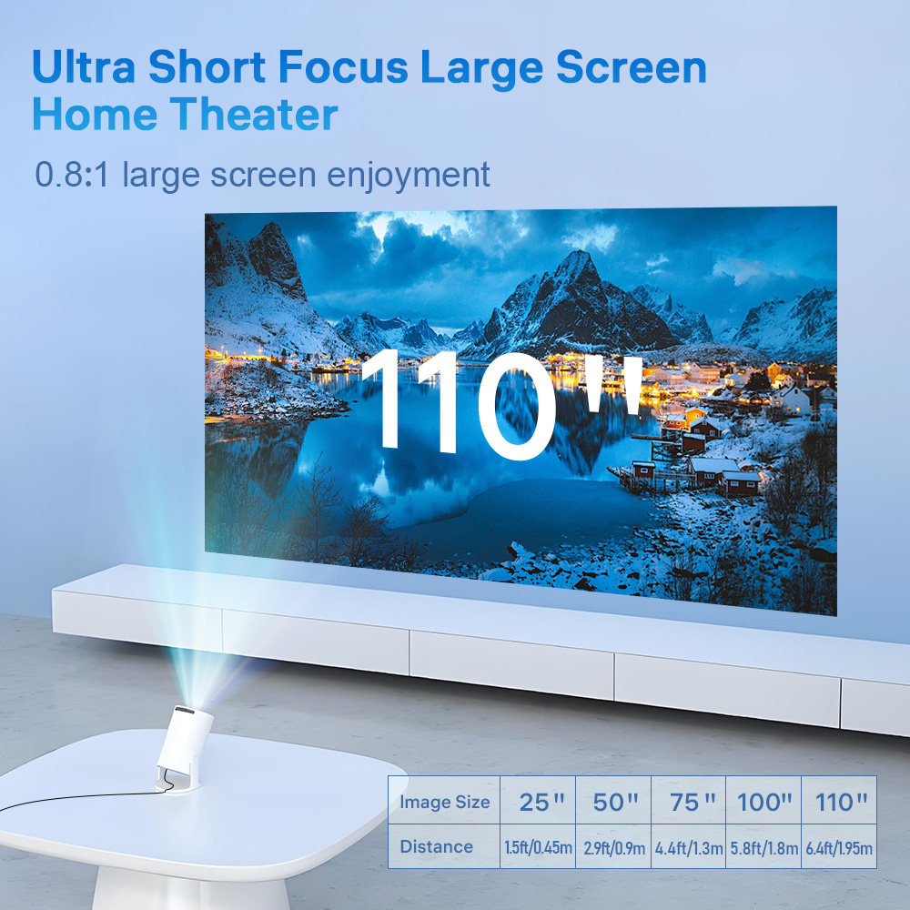 LynCast Projector X1BQ 4K Andr - đánh giá và giá Home Cinema Hdmi