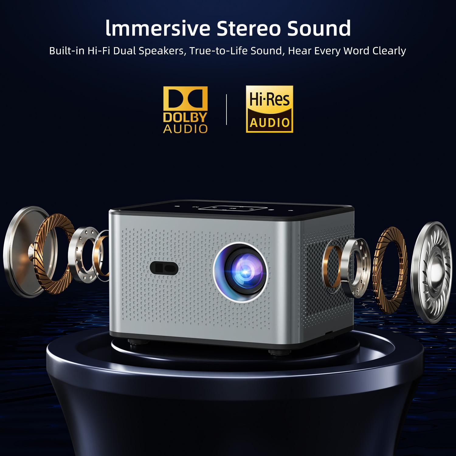 Xnano X3Pro Smart Projector  N - đánh giá và giá Home Cinema Hdmi