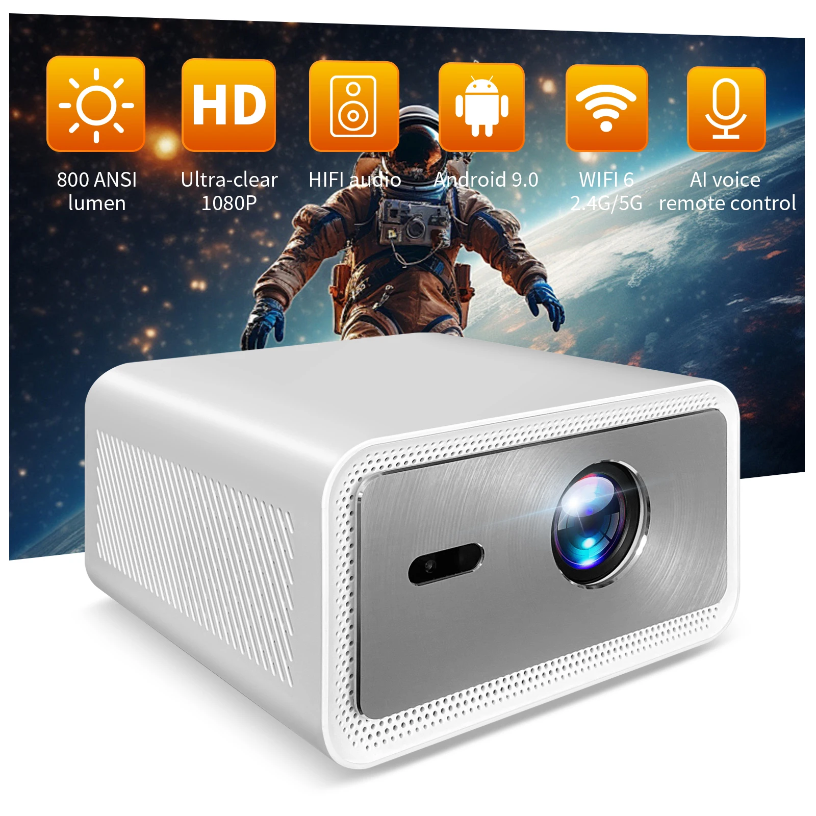 2025 4K Ultra HD Projector wit - đánh giá và giá Home Cinema Experience
