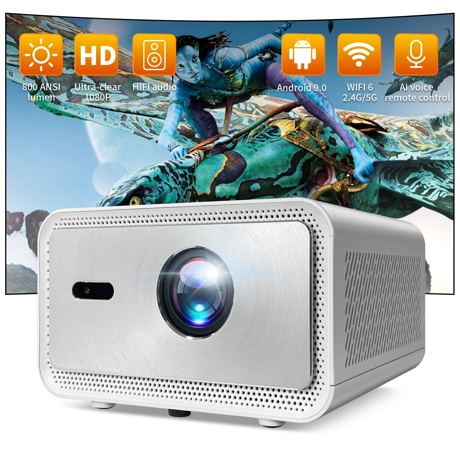 2025 4K Ultra HD Projector wit - đánh giá và giá Home Cinema Experience