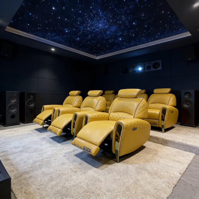 Vip Single Leather Reclining S - đánh giá và giá Home Cinema Recliner Chairs
