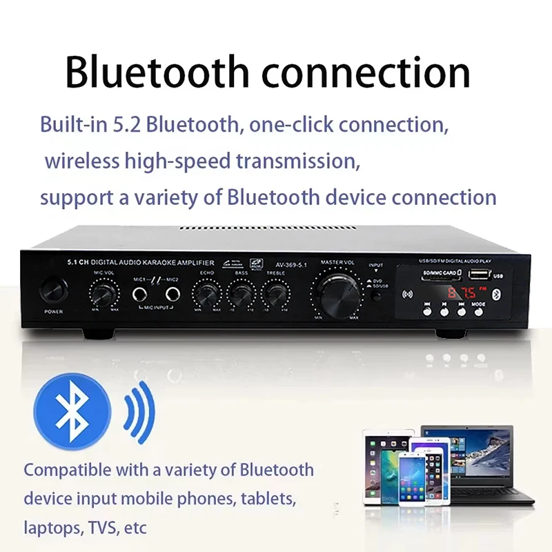 AV-369BT Bluetooth 5.1 Sound S - đánh giá và giá Home Cinema Bluetooth 5.1